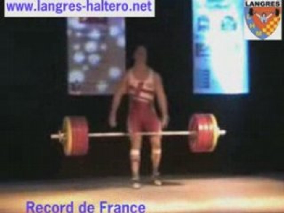 record de france : 206 kg à l'épaulé