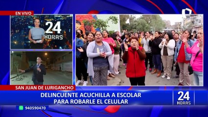 "Aquí no existe estado de emergencia": vecinos de SJL denuncian ola de asaltos