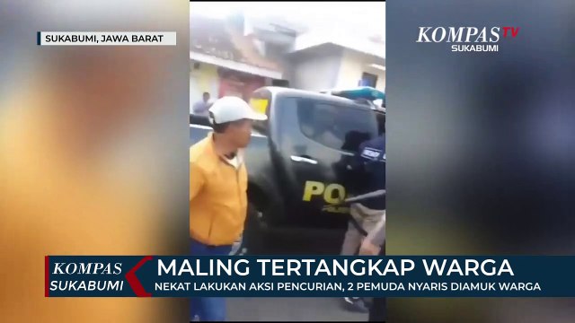 Nekat Lakukan Aksi Pencurian, 2 Pemuda Nyaris Diamuk Warga