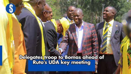 Delegates troop to Bomas ahead of Ruto's UDA key meeting