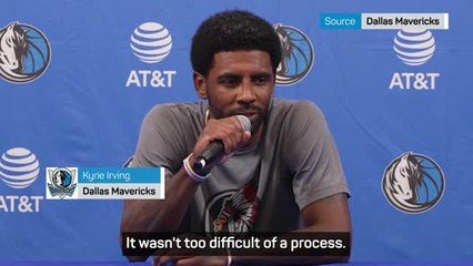 Irving happy with return to Mavericks post free agency