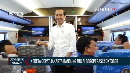 Catat! Kereta Cepat Jakarta-Bandung Mulai Beroperasi 2 Oktober 2023