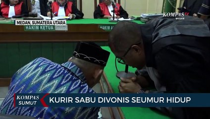 Diimingi Upah Rp5 Juta, Kurir Sabu Divonis Seumur Hidup