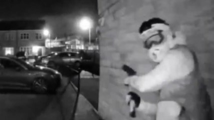 Balaclava-clad men armed with shotgun shoot at woman’s house as she makes desperate 999 call