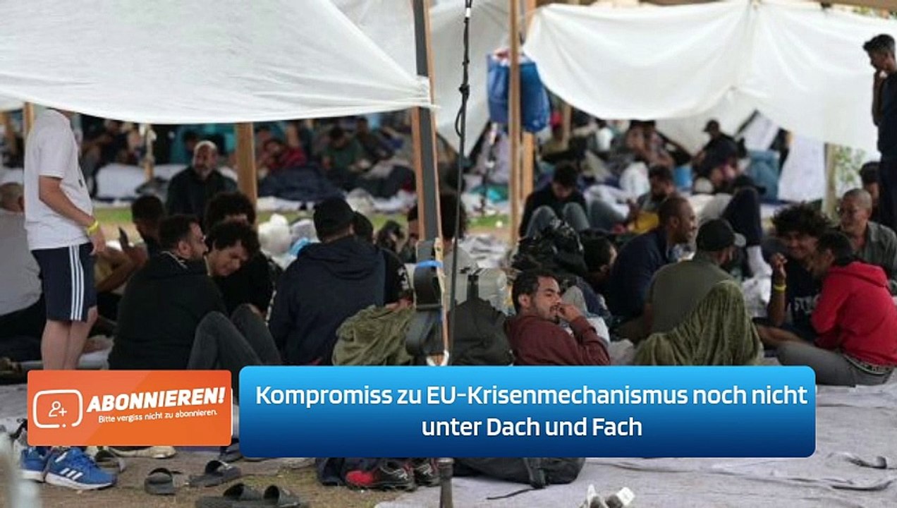 Kompromiss zu EU-Krisenmechanismus noch nicht unter Dach und Fach