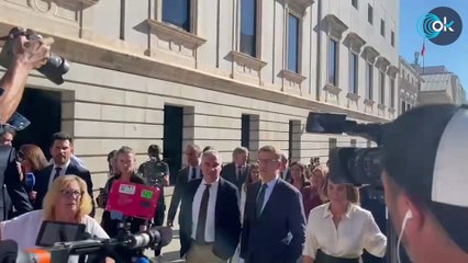 Feijóo exhibe fuerza con todos los diputados y senadores del PP antes de perder su investidura