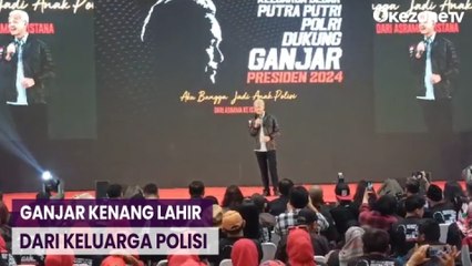 Didukung KBPP Polri, Ganjar Pranowo Kenang Lahir dari Keluarga Polisi