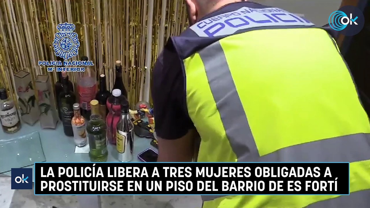 La Policía libera a tres mujeres obligadas a prostituirse en un piso del barrio de Es Fortí