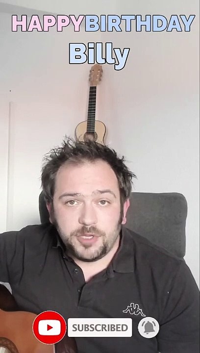 Happy Birthday, Billy! Geburtstagsgrüße an Billy