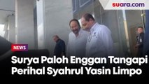 Soal Kabar Mentan Syahrul Yasin Limpo jadi Tersangka KPK, Begini Respons Surya Paloh