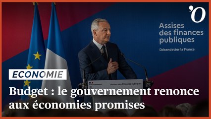 Budget: le gouvernement renonce aux économies promises