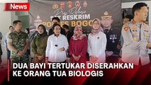 Ujung Kasus Dua Bayi Tertukar, Penyerahan ke Orang Tua Biologis Dilakukan di Polres Bogor