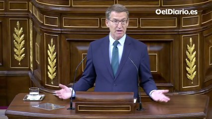 Feijóo, a Sánchez: "No pidieron consentimiento sobre amnistía o referéndum. Háganlo en las urnas"