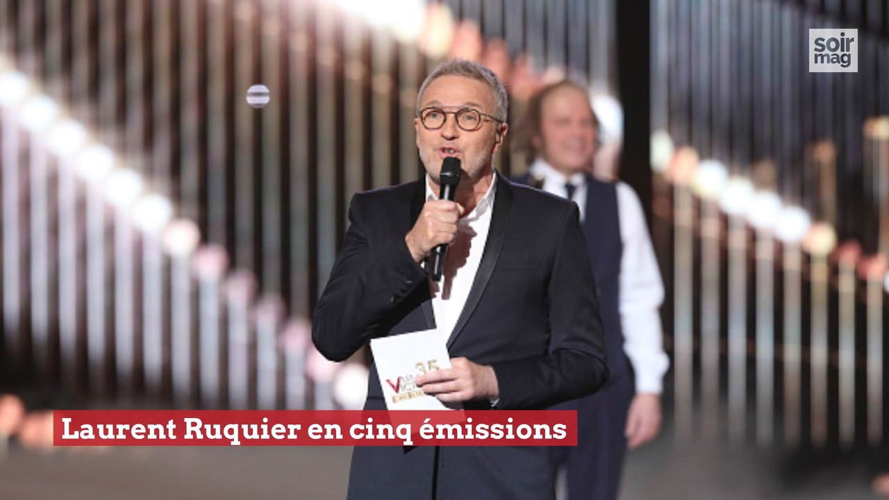 Laurent Ruquier en cinq émissions