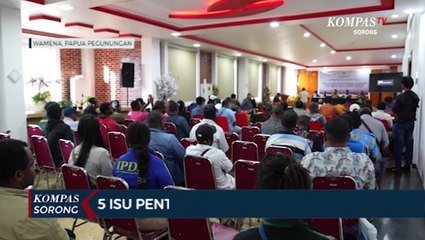 Sukseskan Pemilu Serentak 2024, Pemkab Nduga Rakor Bersama  KPU dan DPRD