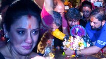 DKP Cha Raja की विदाई के वक्त इमोशनल हुई Anupamaa Aka Rupali Ganguly और बाकी कलाकार
