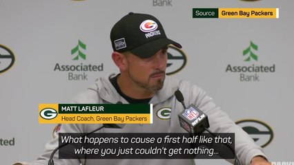 Descargar video: 'That's a B.S. question!' - LaFleur rages after Packers loss