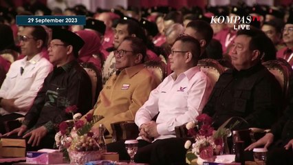 [FULL] Ganjar Pranowo Bicara Soal Hal Ini di Rakernas ke-IV PDIP