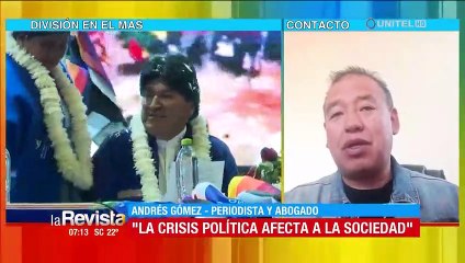 “La oligarquización del MAS genera perjuicios en la aplicación de políticas públicas”, sostiene analista
