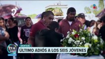 Dan último adiós a los seis jóvenes desaparecidos y asesinados en Zacatecas