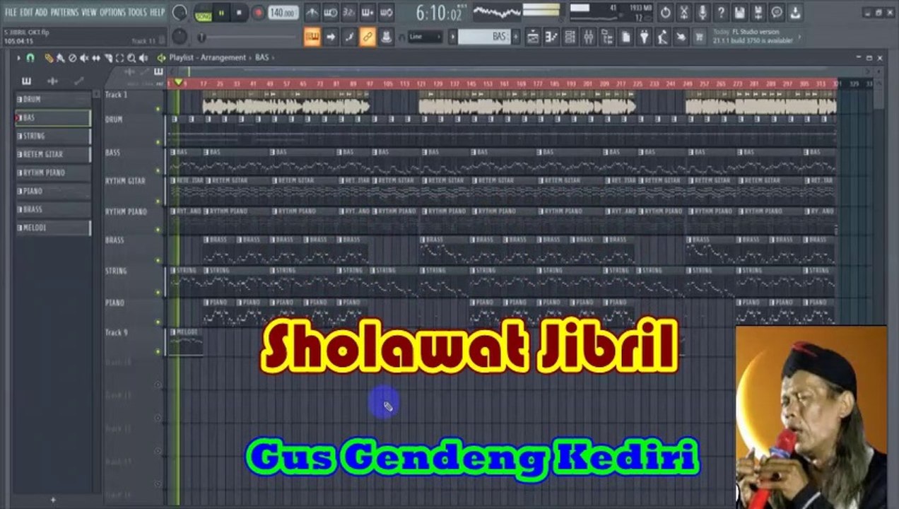 Sholawat Jibril Gus Gendeng Kediri versi Flp