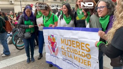 Mulheres da América Latina marcham pela descriminalização e legalização do aborto
