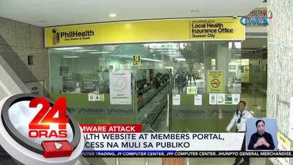 PhilHealth website at members portal, maa-access na muli sa publiko | 24 Oras