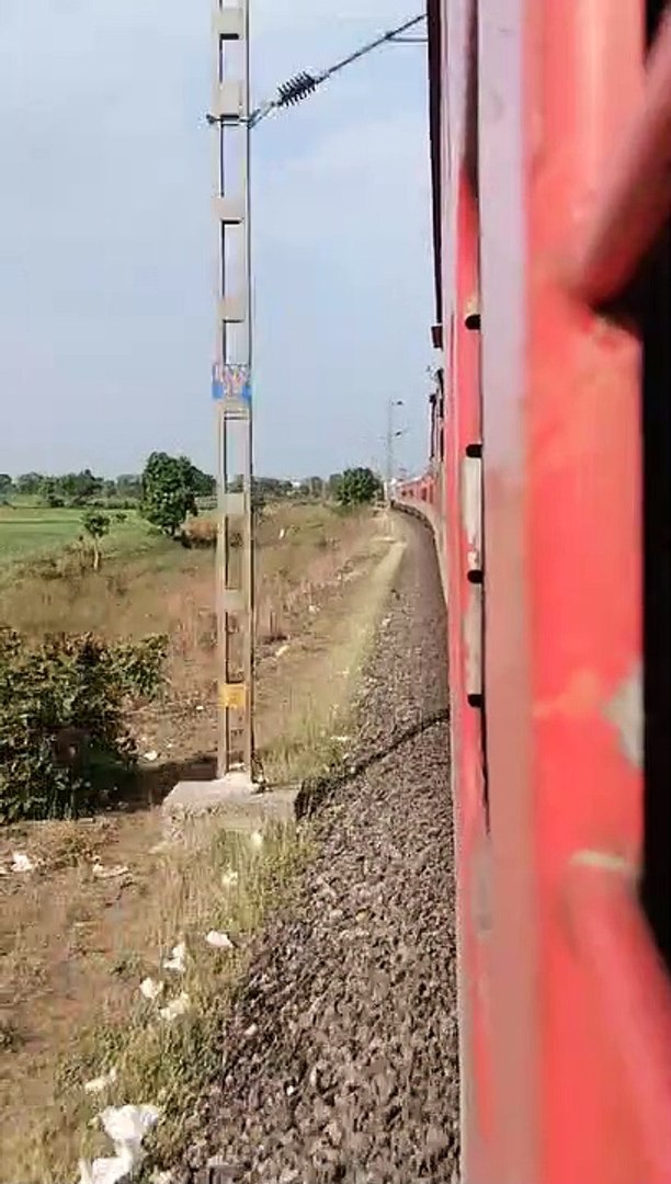 ⁣Train  traveling