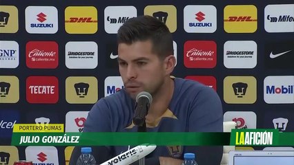 Julio González sobre la plantilla del América previo al duelo ante Pumas: “A nadie intimidan”