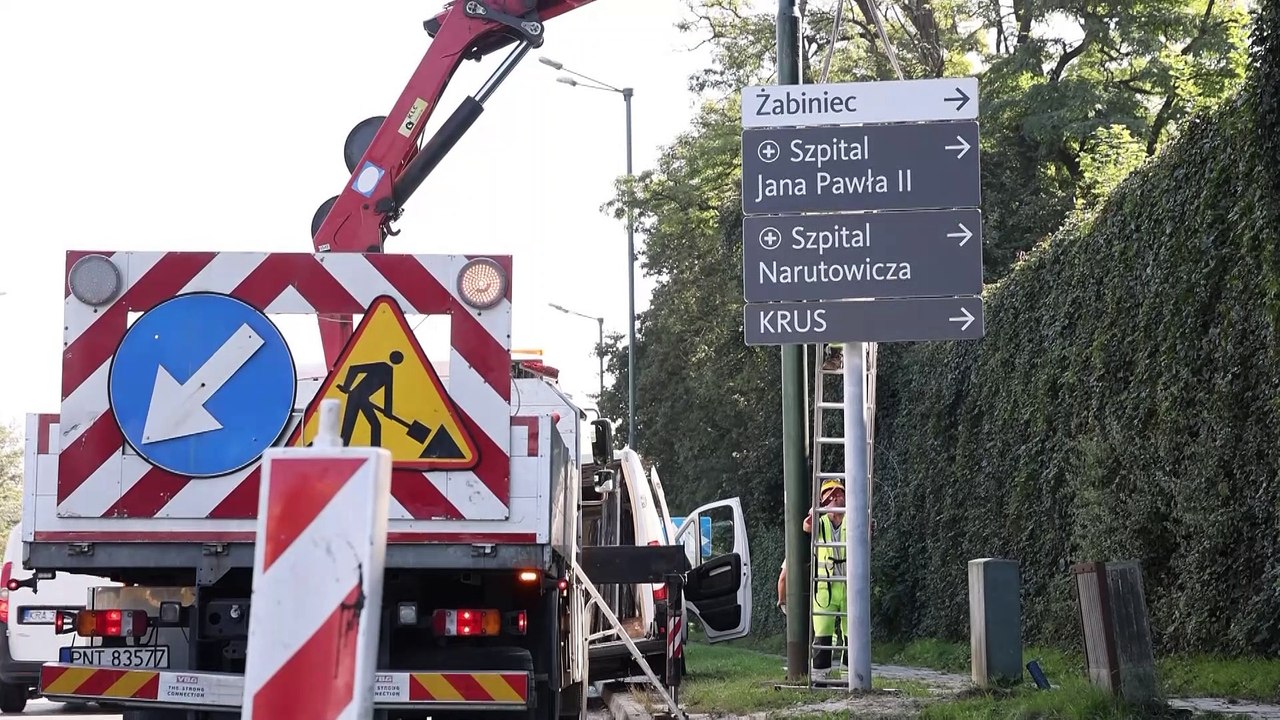 krakow remont ulica opolska