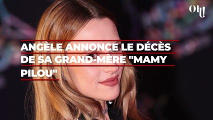 下载视频: Angèle annonce le décès de sa grand-mère 