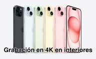 Grabación en 4k estabilizada y en interiores con el iPhone 15 Plus