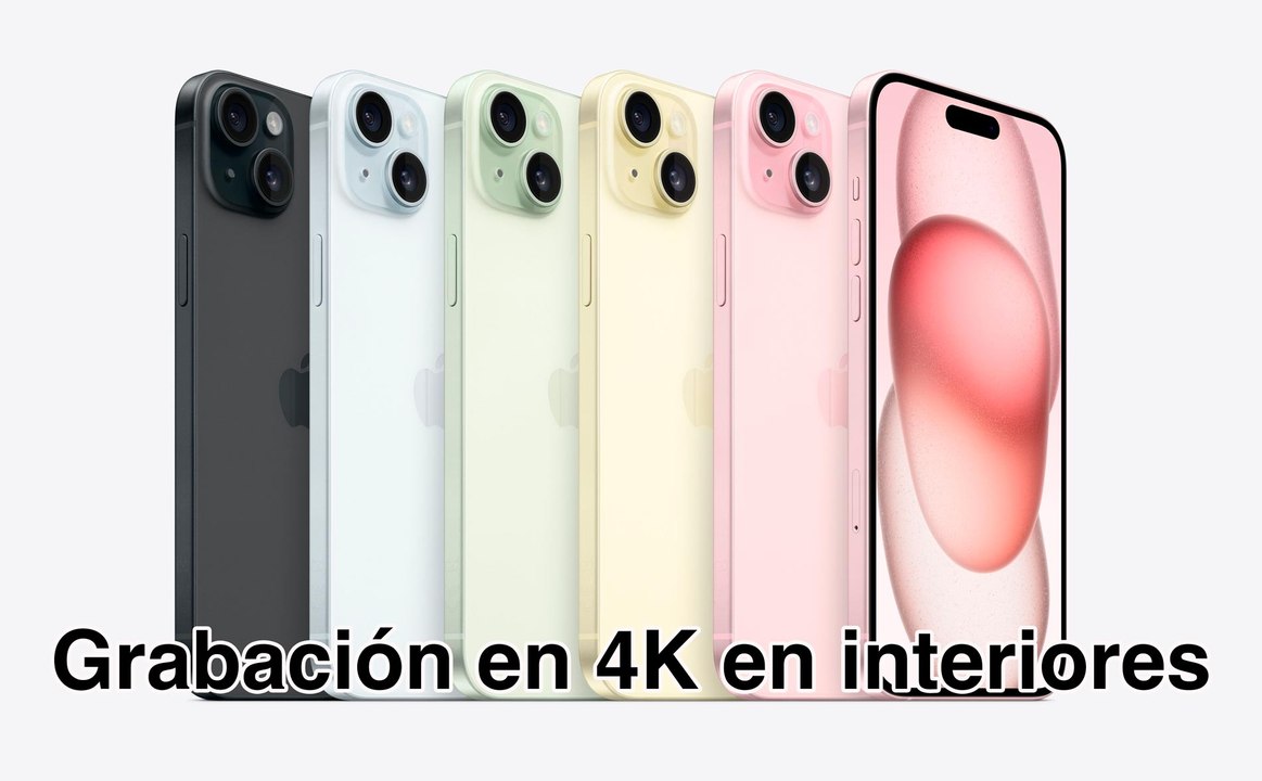 Grabación en 4k estabilizada y en interiores co...