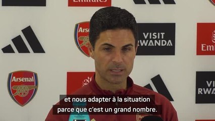 7e j. - Rice, Martinelli, Trossard, Saka, Saliba, Fabio Vieira incertains... Arteta s'inquiète !