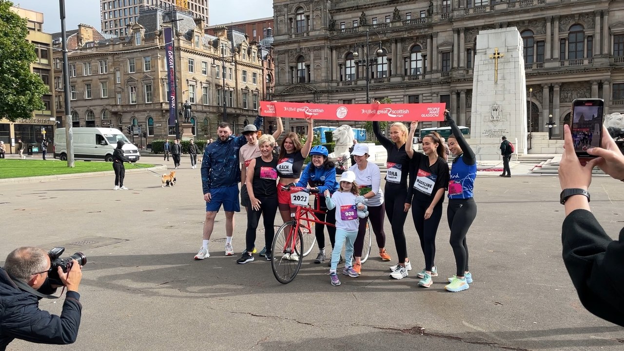 Meet some of the athletes participating in the Great Scottish Run in