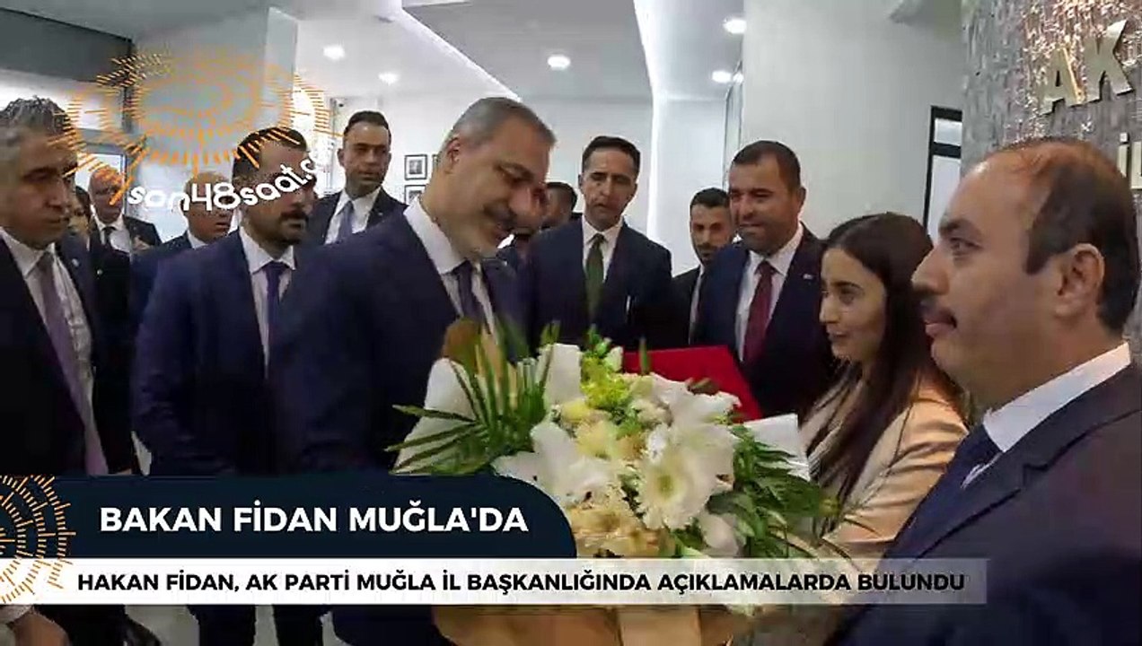 Bakan Fidan Muğla'da!