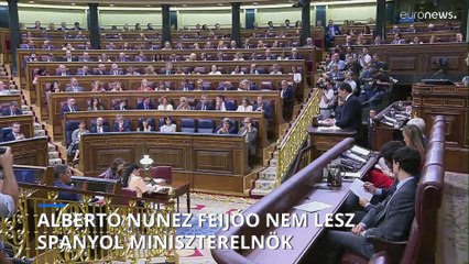 Alberto Núñez Feijóo nem lesz spanyol miniszterelnök