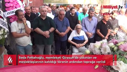 Parkta ölü bulunmuştu! Oyuncu Seda Fettahoğlu son yolculuğuna uğurlandı