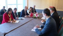 TBMM Başkanı Numan Kurtulmuş, Gürcistan ve Estonya Parlamento Başkanlarıyla Görüştü