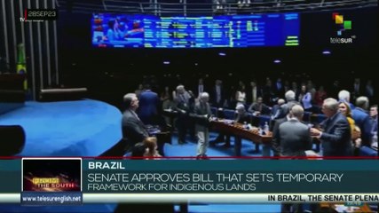 Brazilian Senate approves urgency of thesis on indigenous lands