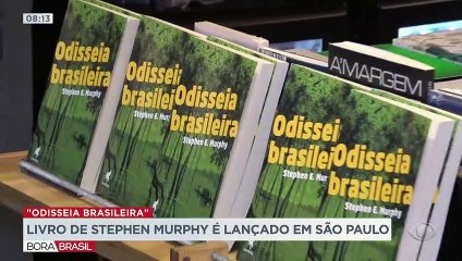 Livro de Stephen Murphy é lançado em São Paulo