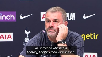 Postecoglou has 'zero interest' in unusual FPL question