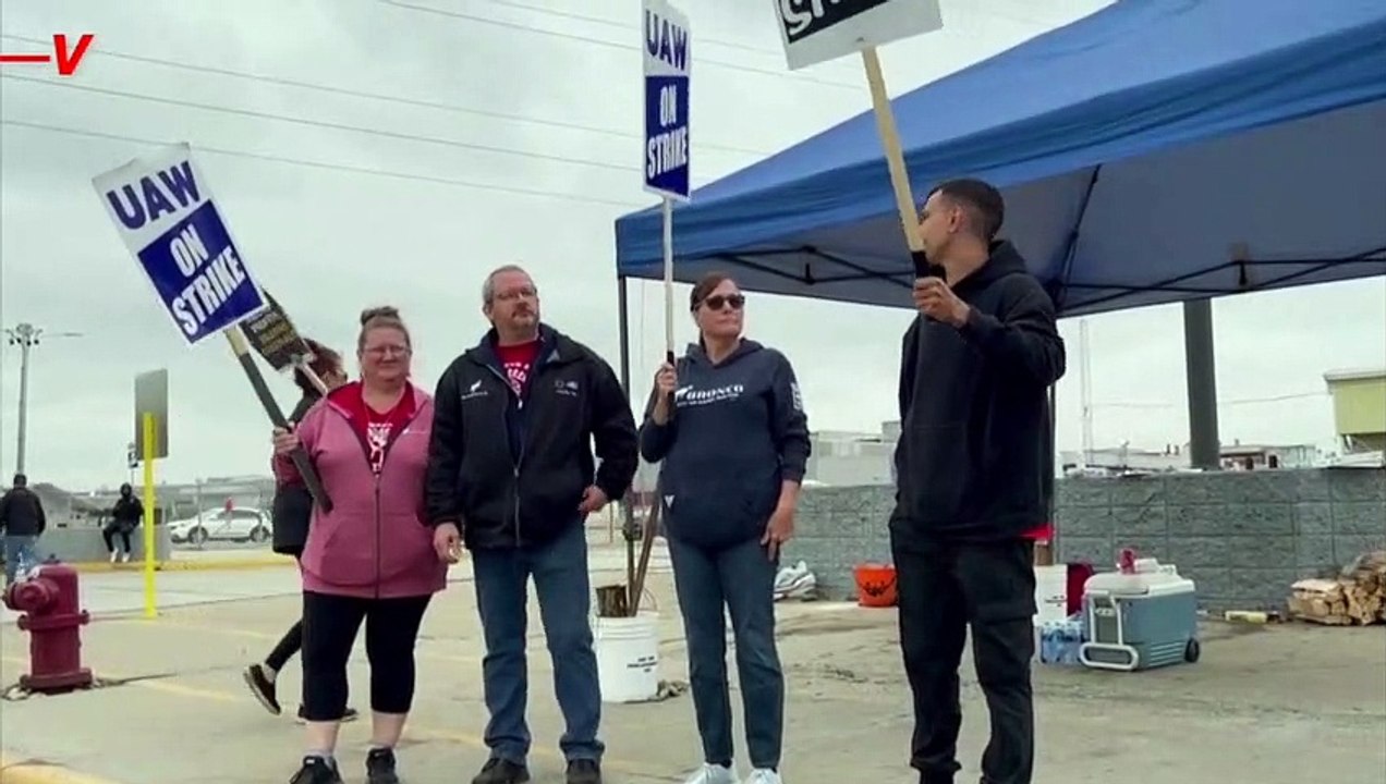 UAW Protests Turn Chaotic