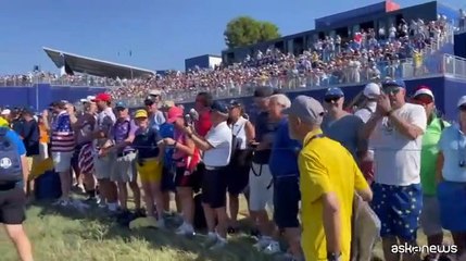 Ryder Cup, cori da stadio lungo il percorso del Marco Simone