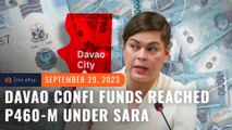 Davao’s confidential funds spending soared to P460M yearly under Sara Duterte’s watch