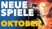 Neue Spiele im Oktober - Vorschau-Video für PC und Konsolen