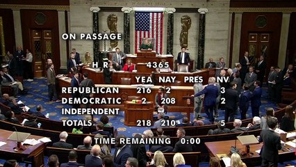 미 공화당 강경파 예산안 하원 통과..."셧다운 임박" / YTN