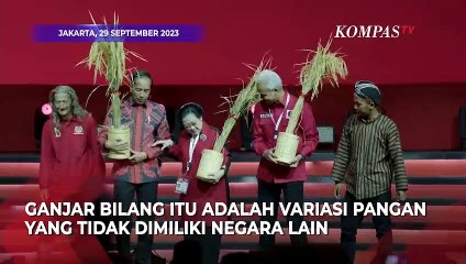 Ganjar Dorong Diversifikasi Pangan: Biarkan yang Makan Papeda, Tetap Makan Papeda