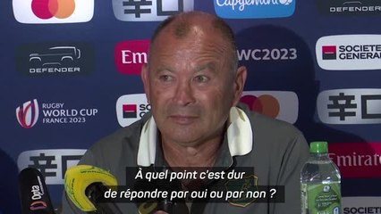 Australie - L'échange très tendu entre Eddie Jones et un journaliste