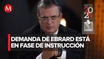 No ha resuelto TEPJF caso de Ebrard, sólo pidió información a CNHJ de Morena